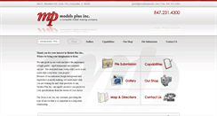 Desktop Screenshot of modelsplusinc.com